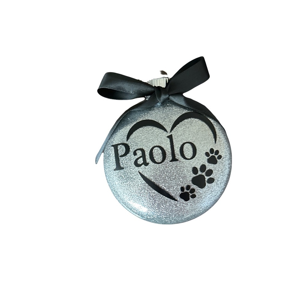 Handmade pet personalized Christmas ornament